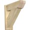 Ekena Millwork Traditional Slat Rough Sawn Outlooker, Douglas Fir, 8"W x 24"D x 24"H OUT08X24X24TRA06RDF - alternate 1